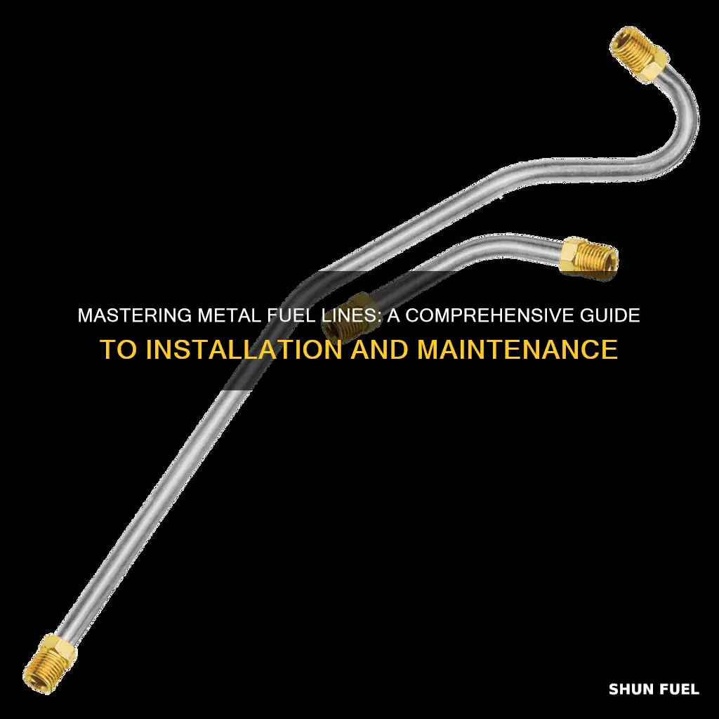 how to run metal fuel lines