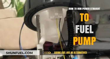 Direct Power to Fuel Pump: A Step-by-Step Installation Guide