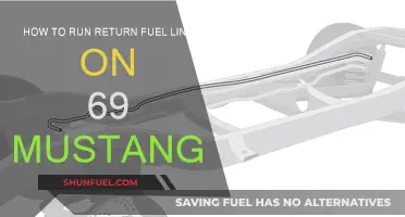 Fuel Line Routing: A Guide to Running Return Lines on Your 69 Mustang