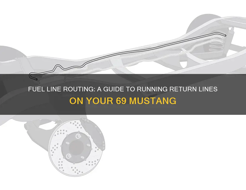 how to run return fuel line on 69 mustang