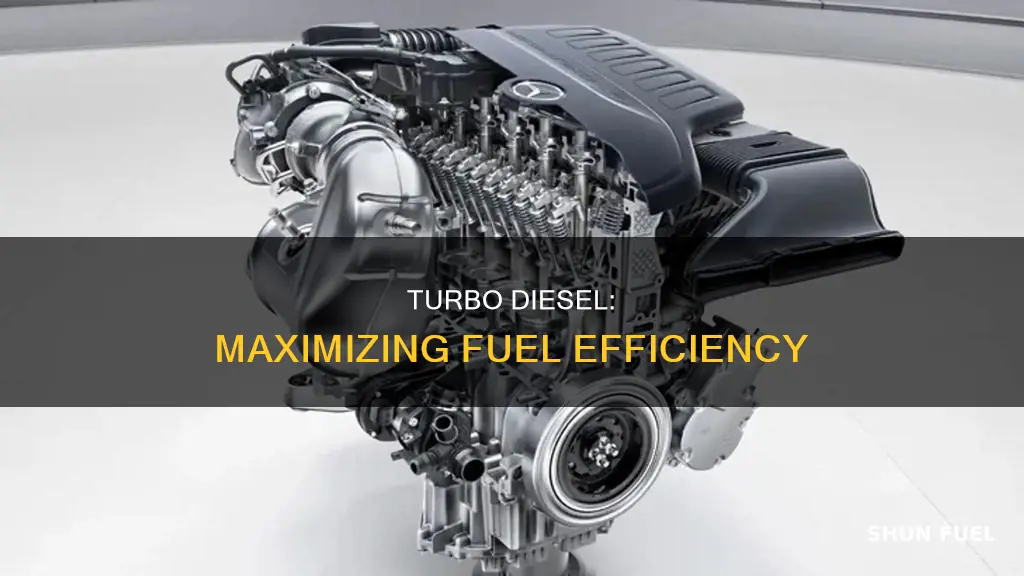 how to save fuel in a turbo diesel