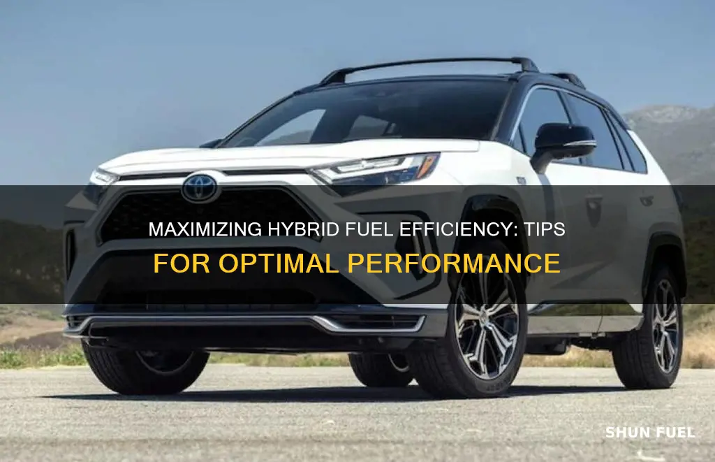 how to save fuel in hybrid car