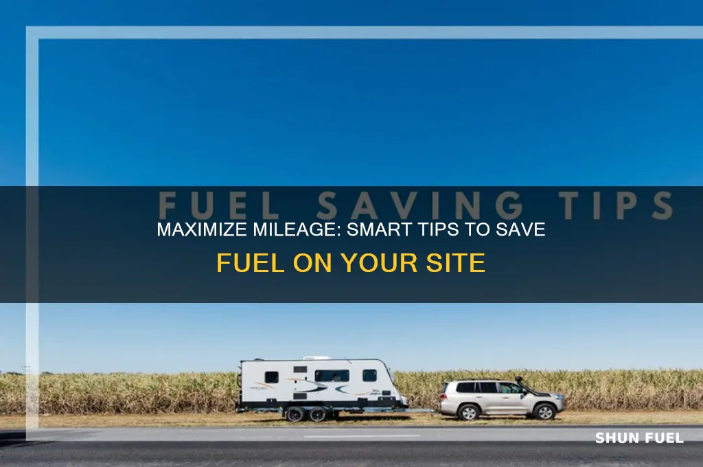 how to save fuel site