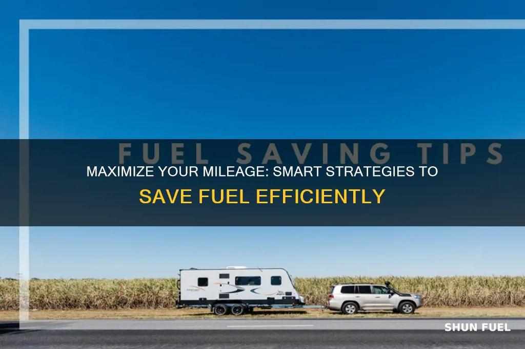 how to save fuel tips