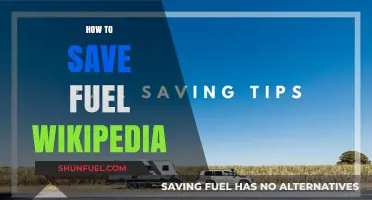 Efficient Driving Tips: How to Save Fuel According to Wikipedia