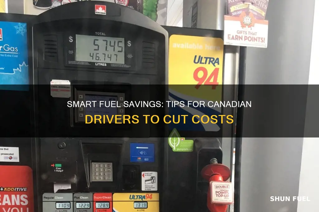 how to save money on fuel in canada