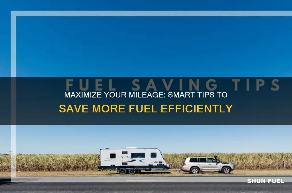 how to save more fuel