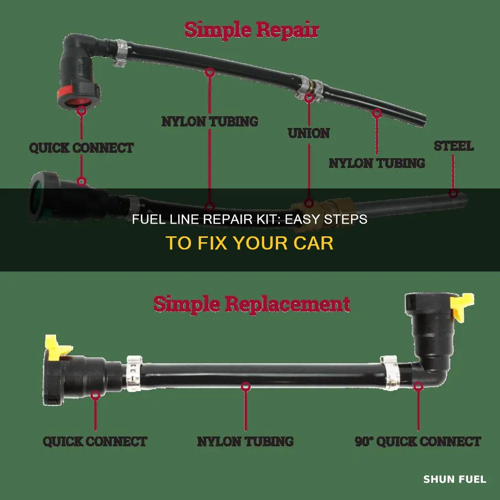 how to se a fuel line repair kit