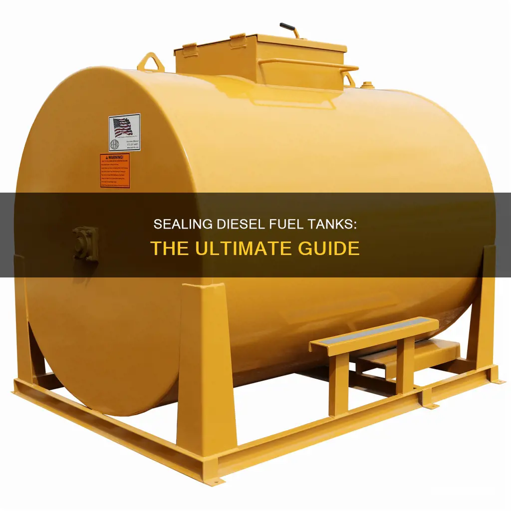 how to seal a diesel fuel tank