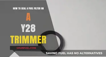 Sealing Your Y28 Trimmer's Fuel Filter: A Step-by-Step Guide