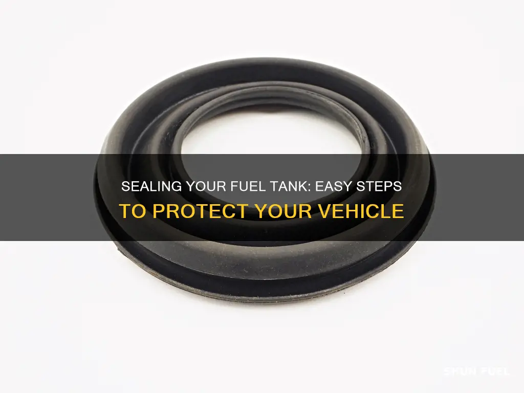 how to seal a fuel tank neck