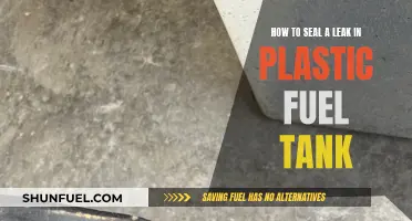 Quickly Seal Leaks in Your Plastic Fuel Tank