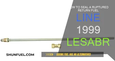 Fixing a Ruptured Return Fuel Line: A Step-by-Step Guide for 1999 LaSabre Owners