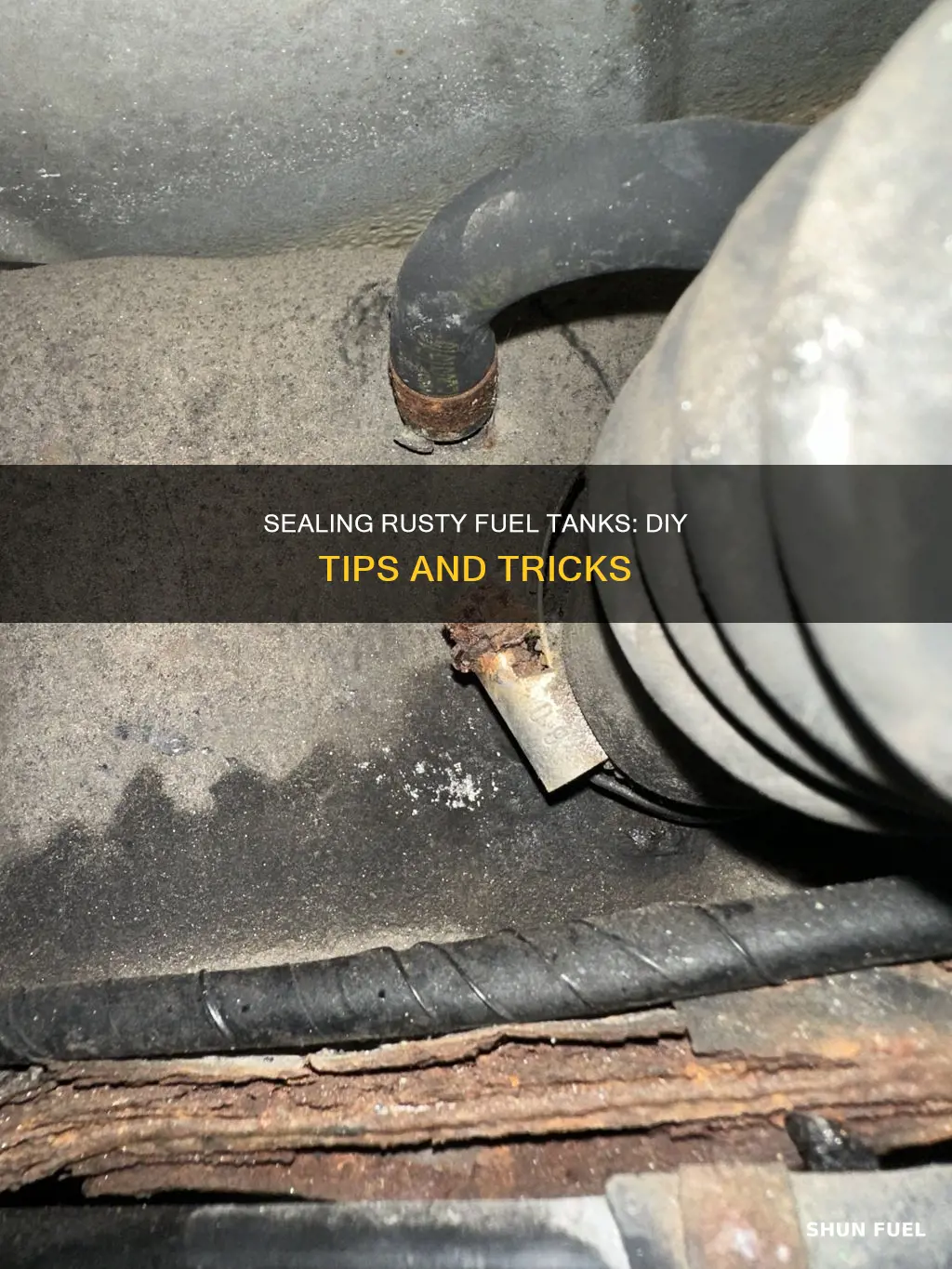 how to seal a rusty fuel tank