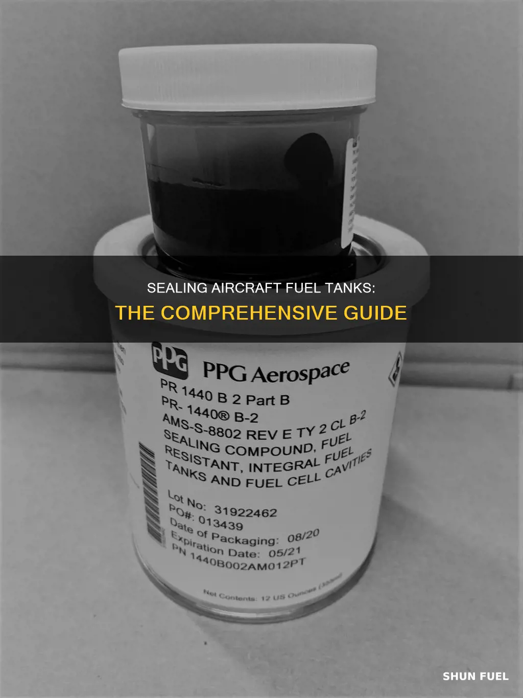 how to seal an aircraft fuel tank