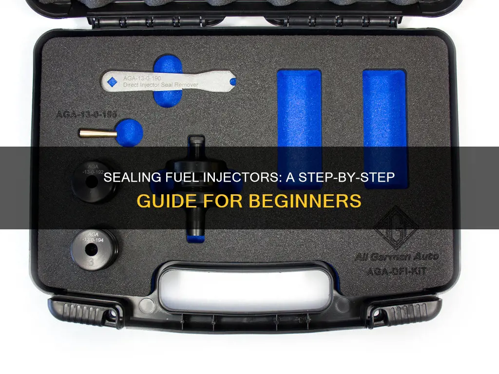 how to seal fuel injectors