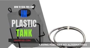 Sealing Fuel Lines: Plastic Tanks, Easy Fixes