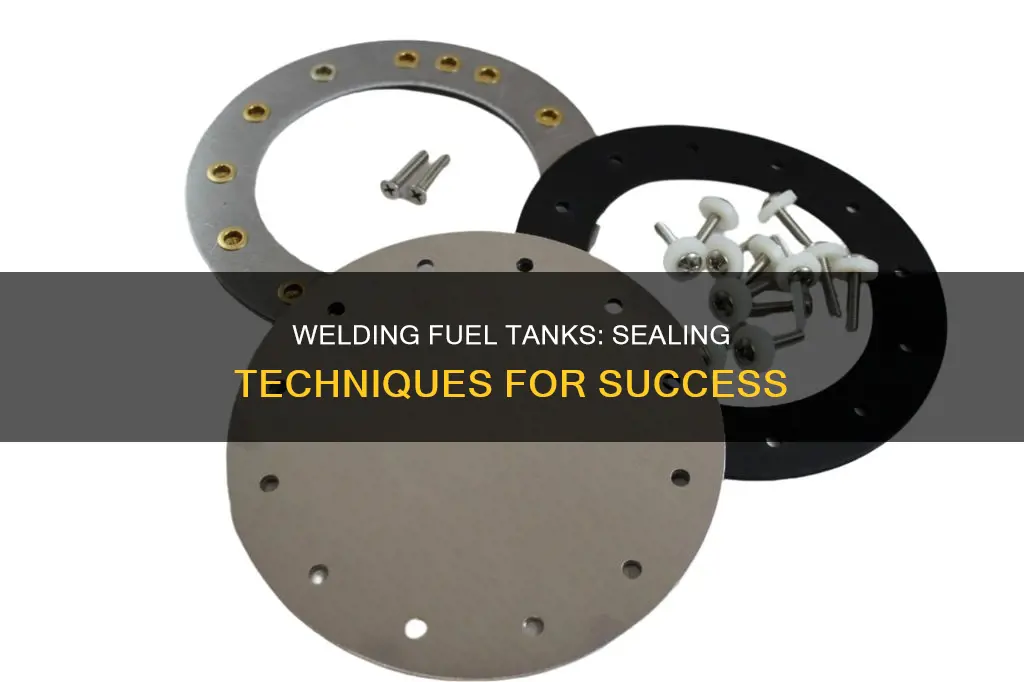 how to seal weld in fuel tank