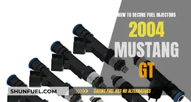 Securing Fuel Injectors: 2004 Mustang GT Guide