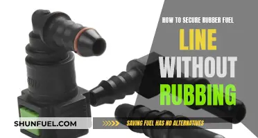 Securing Rubber Fuel Lines: Preventing Rubbing and Abrasion