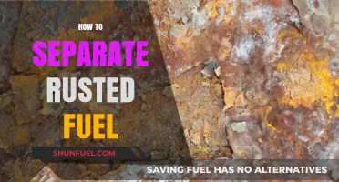 Effective Methods to Safely Separate Rusted Fuel for Optimal Use