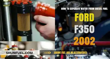 Separating Water and Diesel: Ford F350 2002 Guide