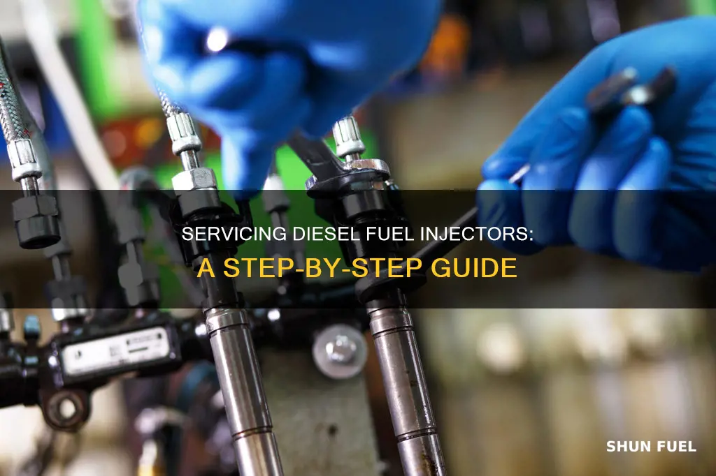 how to service diesel fuel injectors