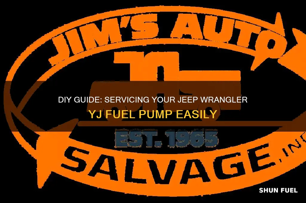 how to service fuel pump jeep wrangler yj