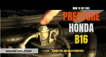 Setting Fuel Pressure: Honda B16 Tips and Tricks