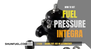 Setting Fuel Pressure in Your Integra: A Step-by-Step Guide