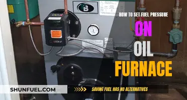 Setting Fuel Pressure: Oil Furnace Guide