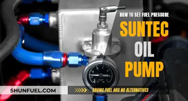 Setting Fuel Pressure: Suntec Oil Pump Guide