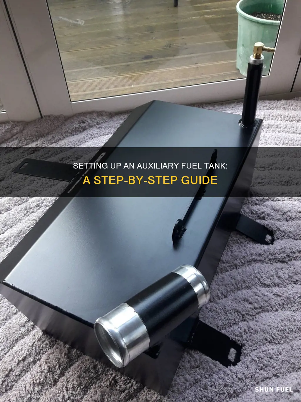 how to set up an auxiliary fuel tank