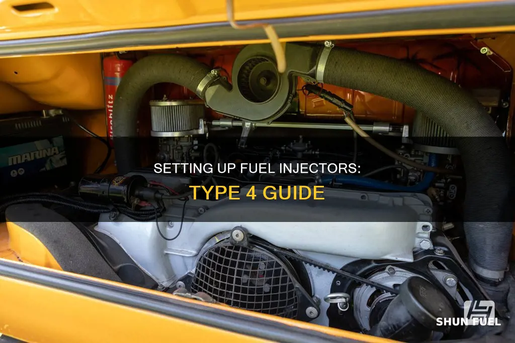 how to set up fuel injectors on type 4
