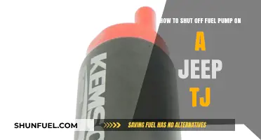 Quick Guide: Safely Disabling the Fuel Pump on Your Jeep TJ