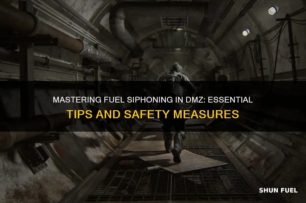 how to siphon fuel dmz