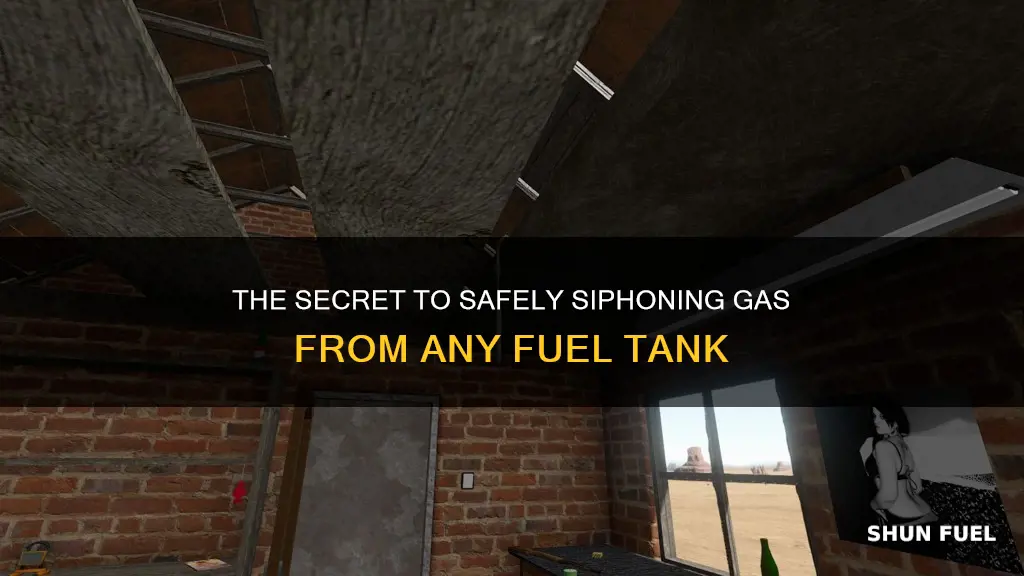 how to siphon gas out of a fuel tank
