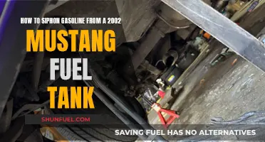 Siphoning Gasoline: 2002 Mustang Fuel Tank Guide