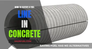 Sleeve Fuel Lines: Concrete Installation Guide