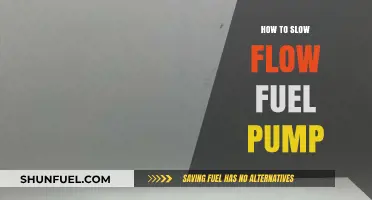 Mastering Fuel Efficiency: Techniques to Slow Down Your Fuel Pump