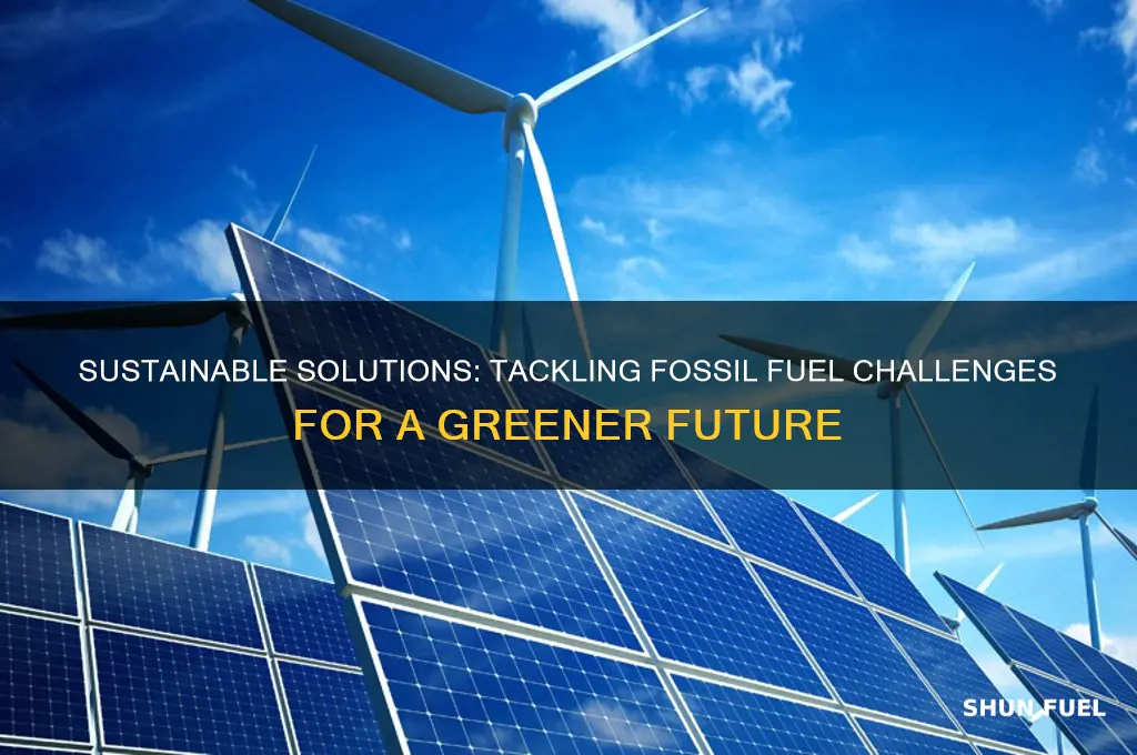 how to solve fossil fuel problems
