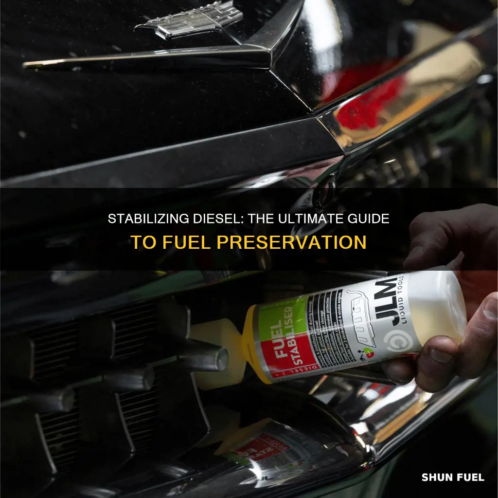 how to stabilize diesel fuel