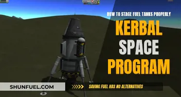 Staging Fuel Tanks for Optimal Performance in Kerbal Space Program