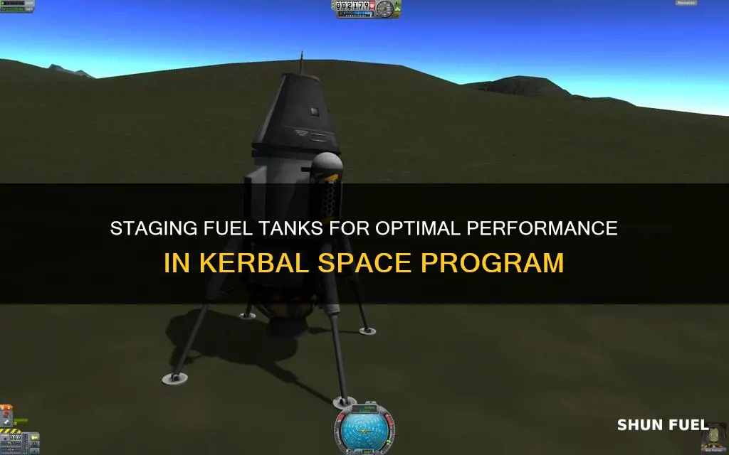 how to stage fuel tanks properly kerbal space program
