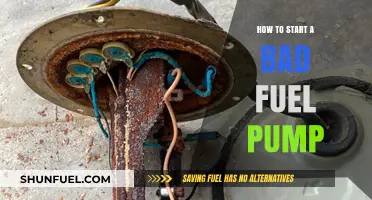 Diagnosing and Starting a Vehicle with a Faulty Fuel Pump