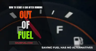 Restarting Your Car: Out of Fuel? Here's How!