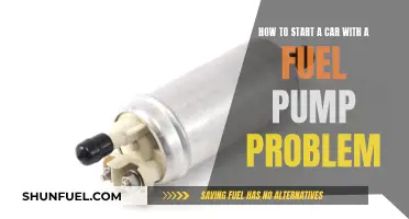 Fixing a Fuel Pump: Getting Your Car Started