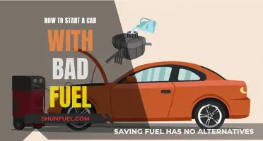 Starting a Car with Bad Fuel: Quick and Easy Guide