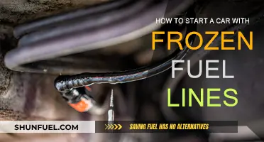 Thawing Frozen Fuel Lines: A Guide to Starting Your Car