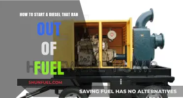 Restarting a Diesel: Out-of-Fuel Troubleshooting
